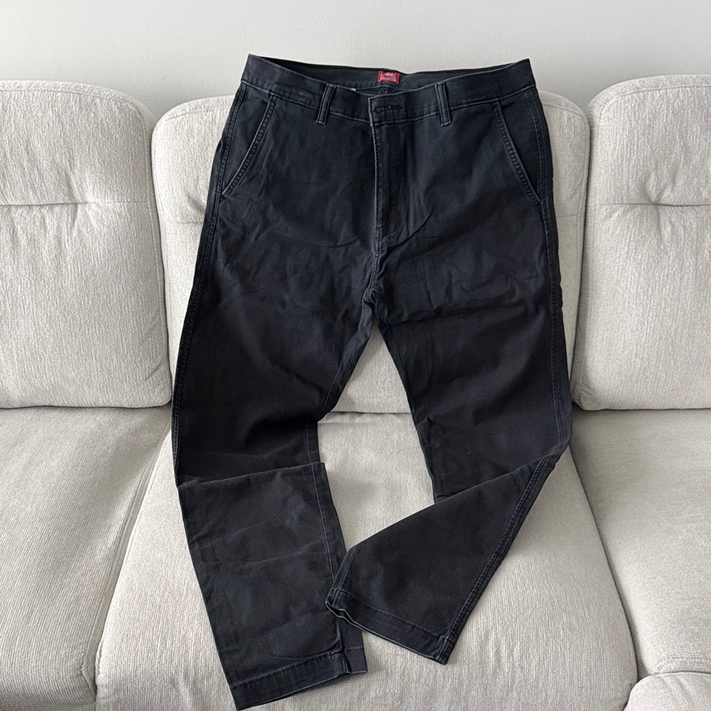 Levi's Dark Gray Chinos for Men
